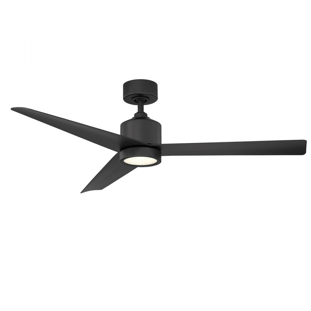 Modern Forms Lotus FR-W1809-54L Outdoor Ceiling Fans Modern Forms Fans Matte Black