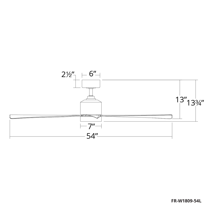 Modern Forms Lotus FR-W1809-54L Outdoor Ceiling Fans Modern Forms Fans