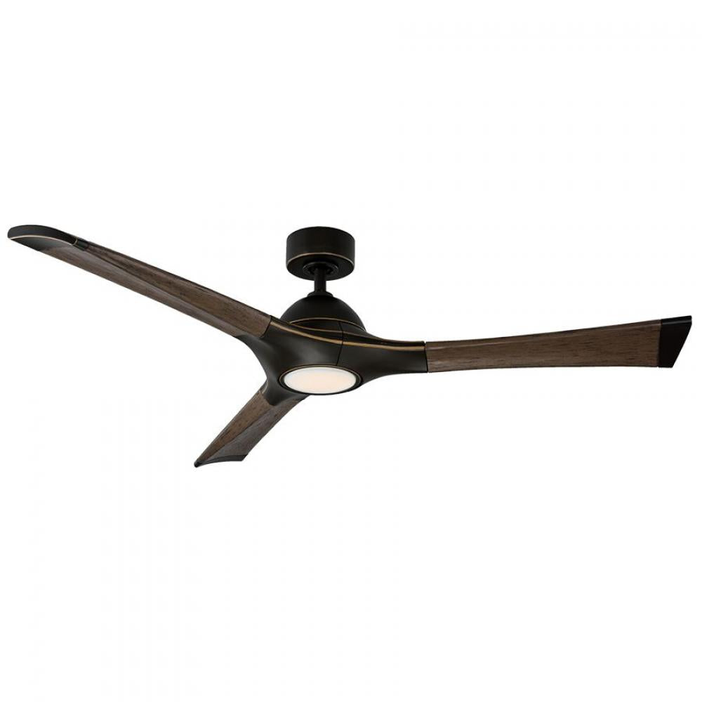 Modern Forms Fans Woody 60 Inch FR-W1814-60L Outdoor Ceiling Fans Modern Forms Fans Bronze/Dark Walnut