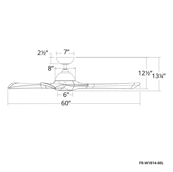 Modern Forms Fans Woody 60 Inch FR-W1814-60L Outdoor Ceiling Fans Modern Forms Fans