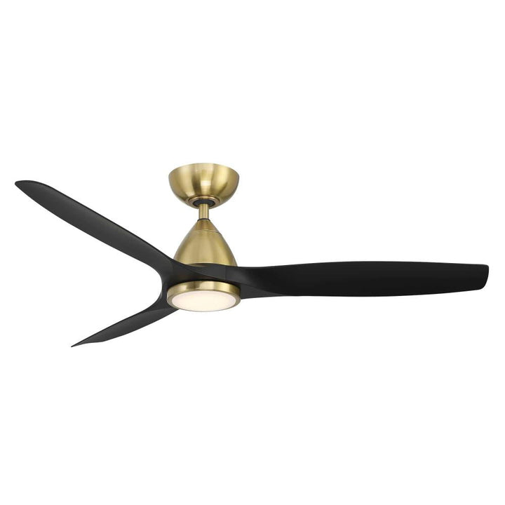 Modern Forms Fans Skylark Three Blade Ceiling Fan FR-W2202 Outdoor Ceiling Fans Modern Forms Fans Soft Brass/Matte Black