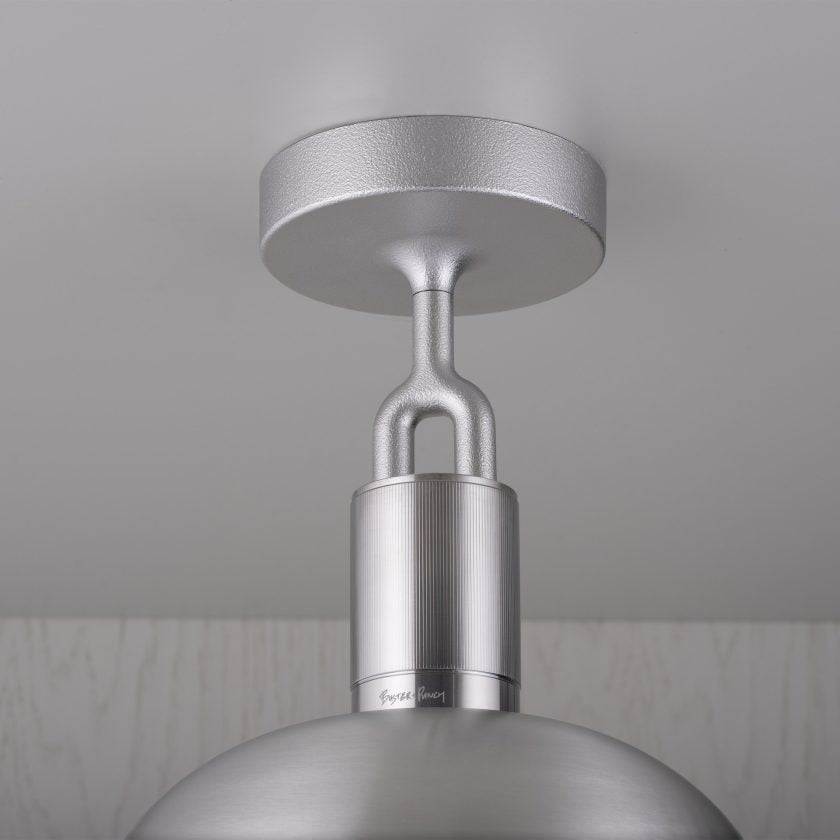 Buster + Punch Forked Ceiling Shade Light Ceiling Semi Flush Mounts Buster + Punch Steel Medium