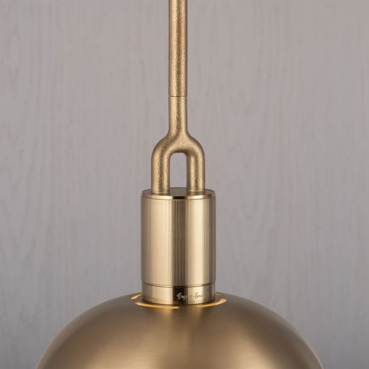 Buster + Punch Forked Shade Pendant Pendants Buster + Punch Brass Large