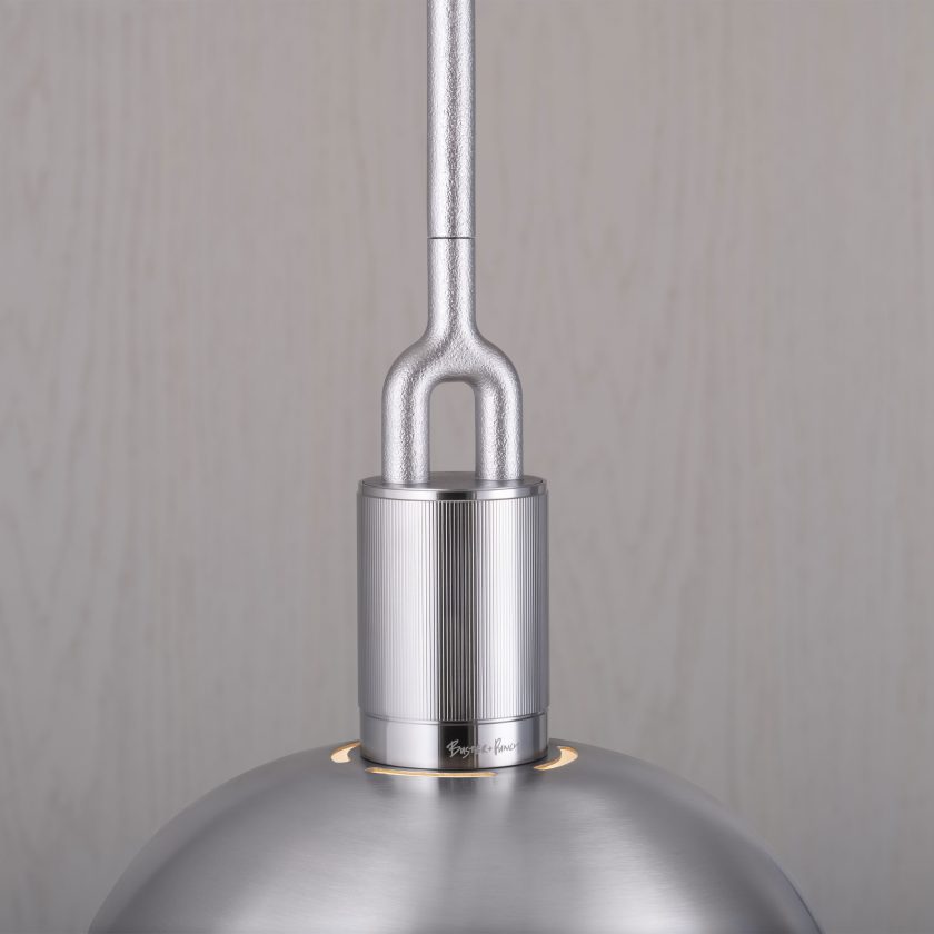 Buster + Punch Forked Shade Pendant Pendants Buster + Punch Steel Large