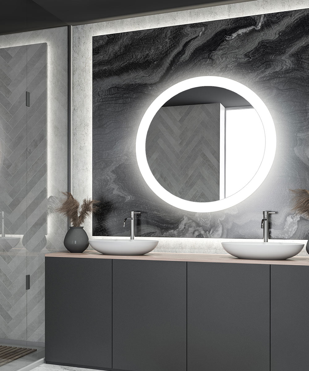 Cordova by Electric Mirror - Grandeur LED Lighted Mirror