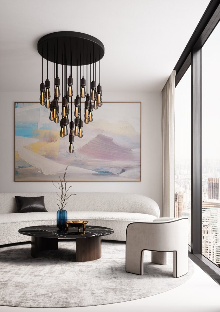 Buster + Punch Heavy Metal Chandelier Chandeliers Buster + Punch Brass 31 PENDANTS / SUSPENDED