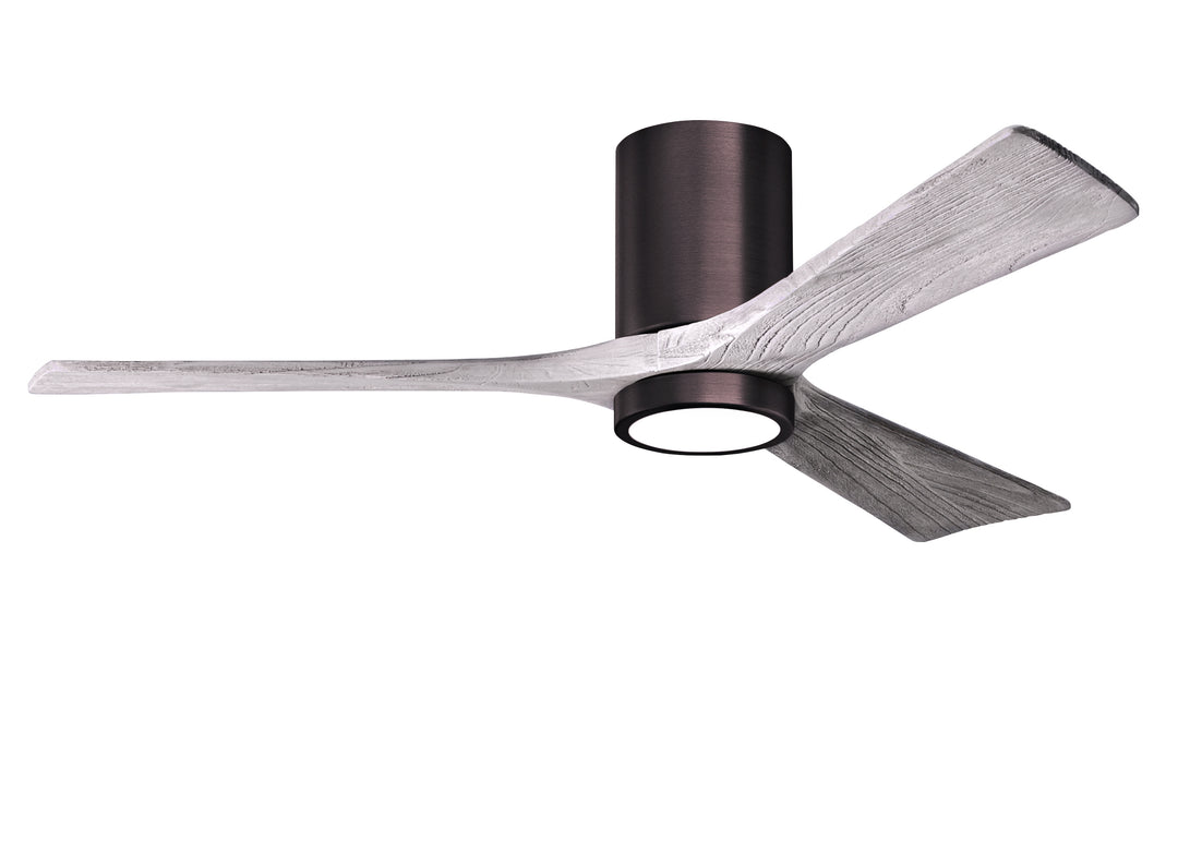 Matthews Fan Company Irene-3HLK 52" Flush Mounted Ceiling Fan with LED Light Kit