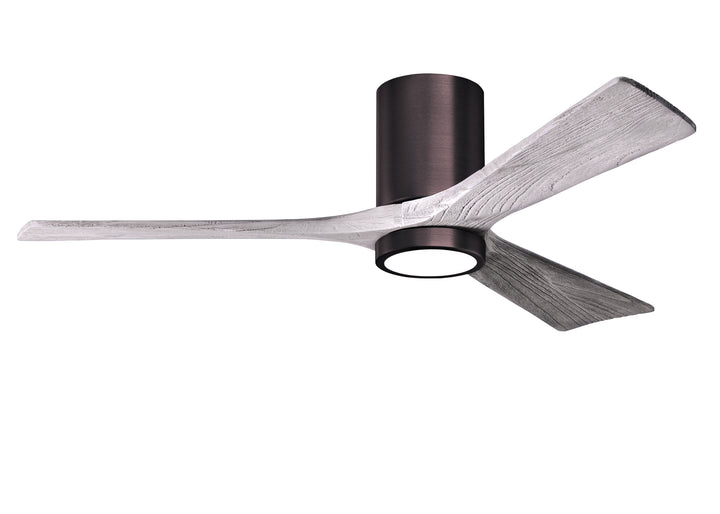Matthews Fan Company Irene-3HLK 52" Flush Mounted Ceiling Fan with LED Light Kit