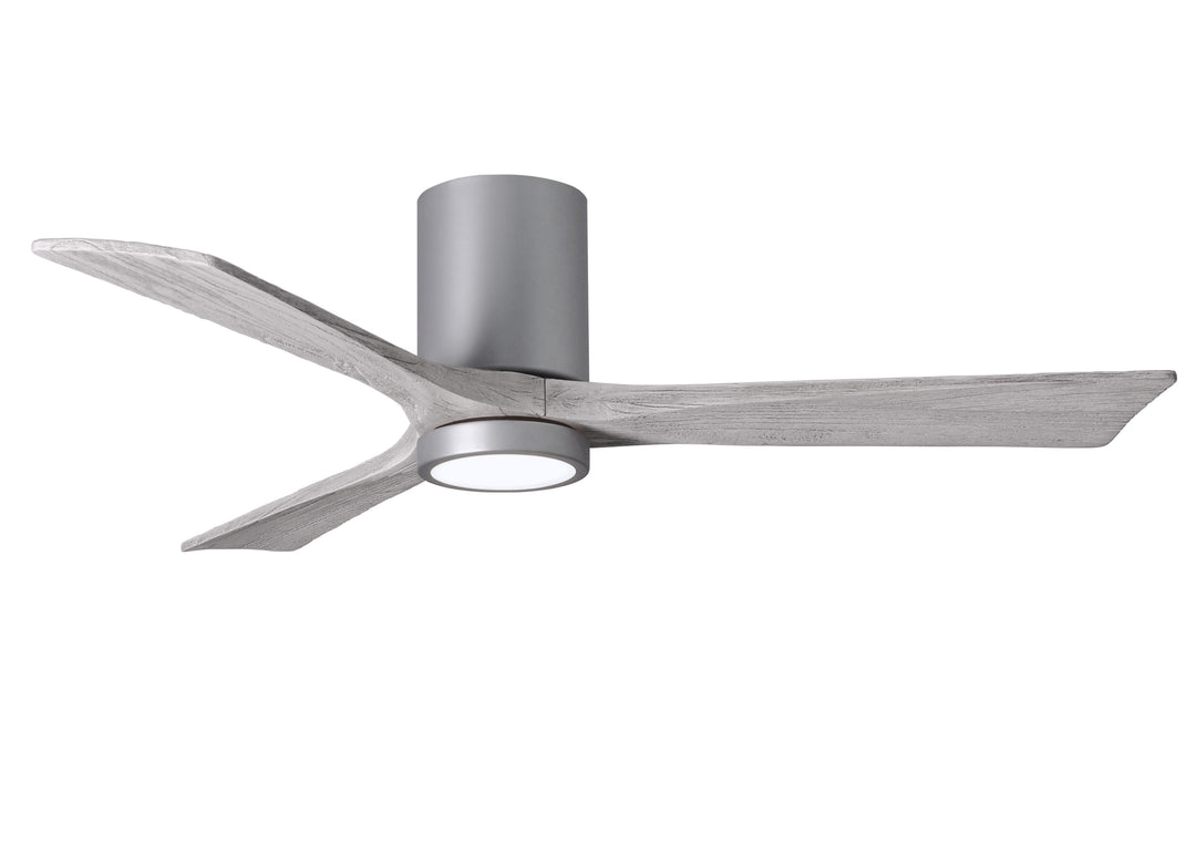 Matthews Fan Company Irene-3HLK 52" Flush Mounted Ceiling Fan with LED Light Kit