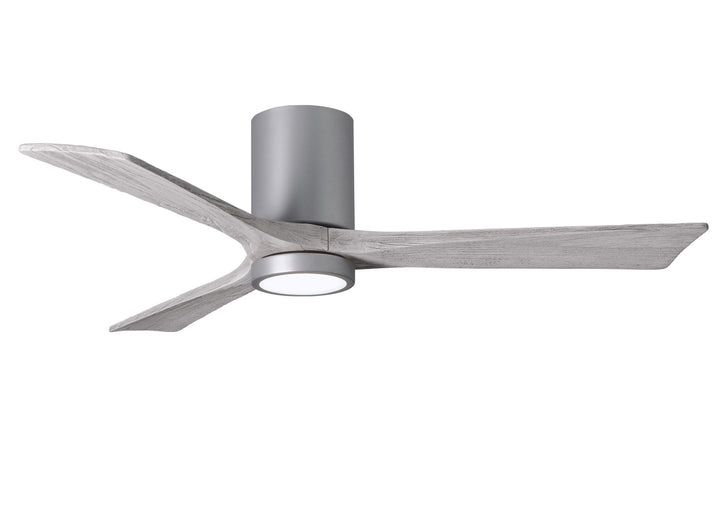 Matthews Fan Company Irene-3HLK 52" Flush Mounted Ceiling Fan with LED Light Kit