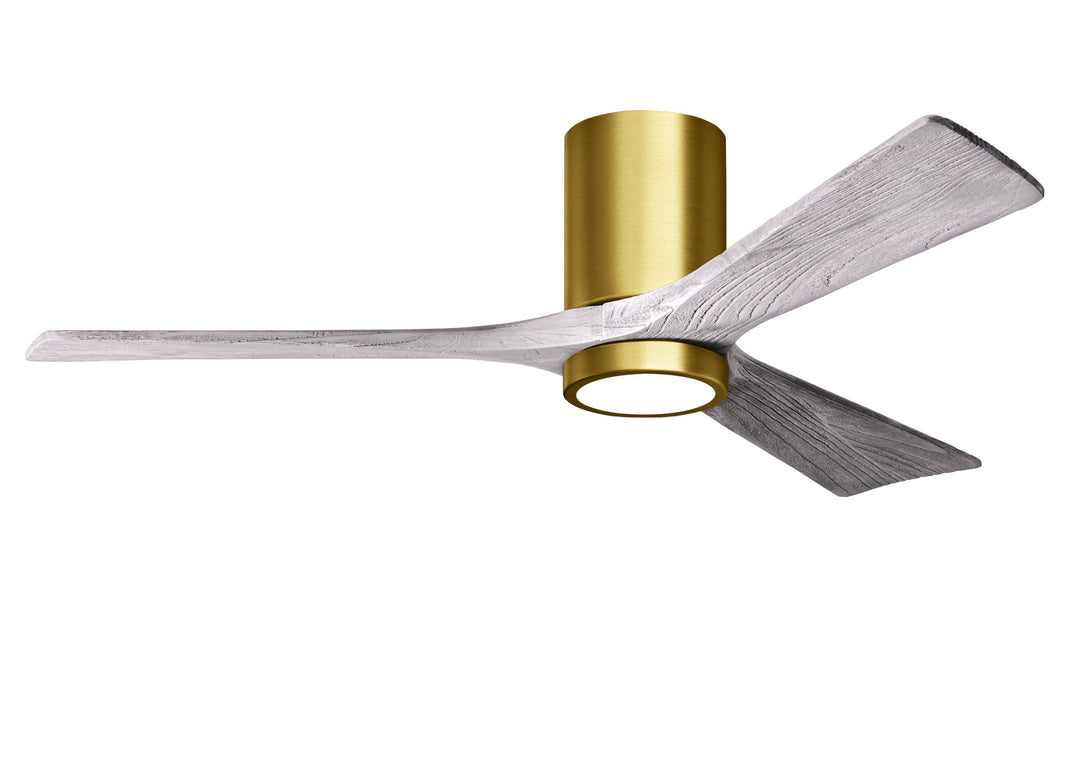 Matthews Fan Company Irene-3HLK 52" Flush Mounted Ceiling Fan with LED Light Kit