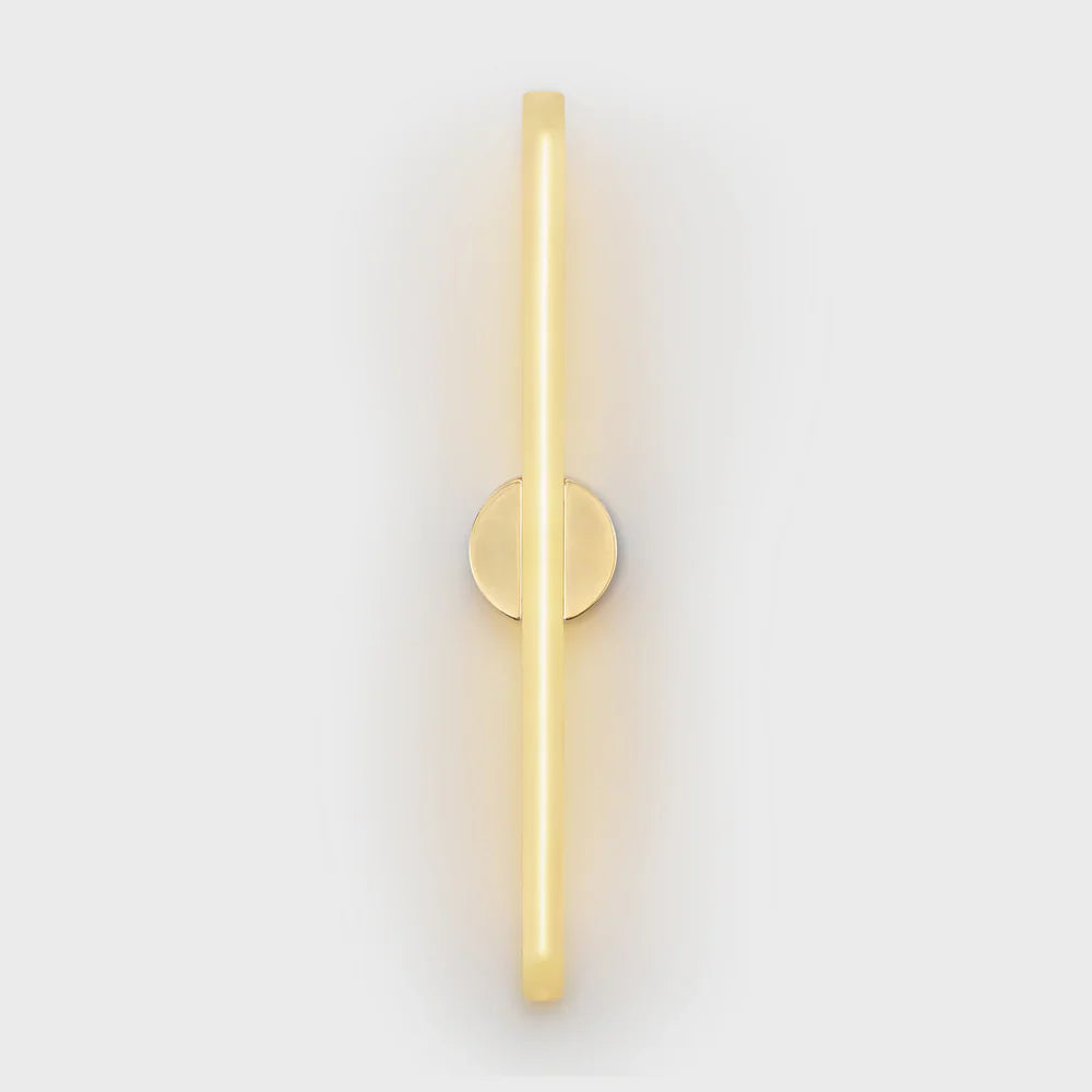 Tala Kilter Wall Light Set Wall Sconces Tala Polished Brass 25" 2700K
