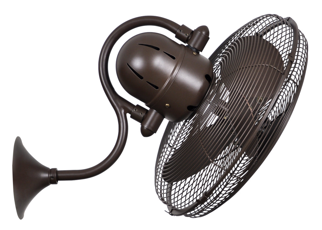 Matthews Fan Company Laura 3-Speed Oscillating Wall Fan