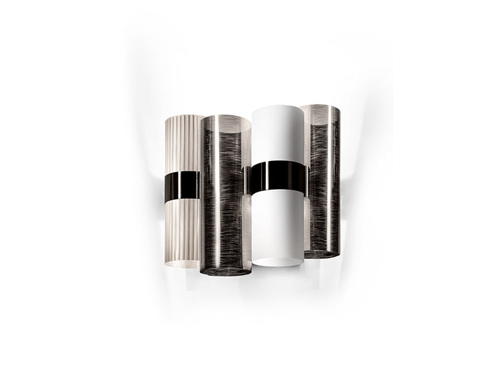 SLAMP LA LOLLO APPLIQUE Wall Sconces Slamp PEWTER