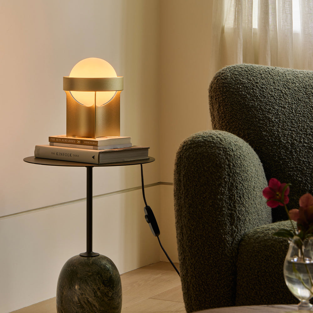Tala Loop table lamp with Sphere IV Table Lamps Tala