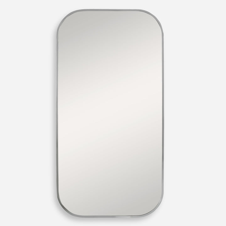 Uttermost Taft Polished Nickel Mirror Mirrors Uttermost