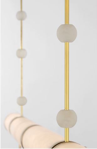 Visual Comfort 56" Marcell Linear Chandelier