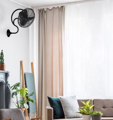 Atlas Melody 20 Inch 3-Speed Wall Fan