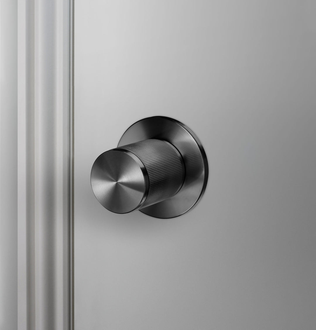 Buster + Punch Door Knob Set of 2, Linear Design, PASSAGE TYPE Door Hardware Buster + Punch