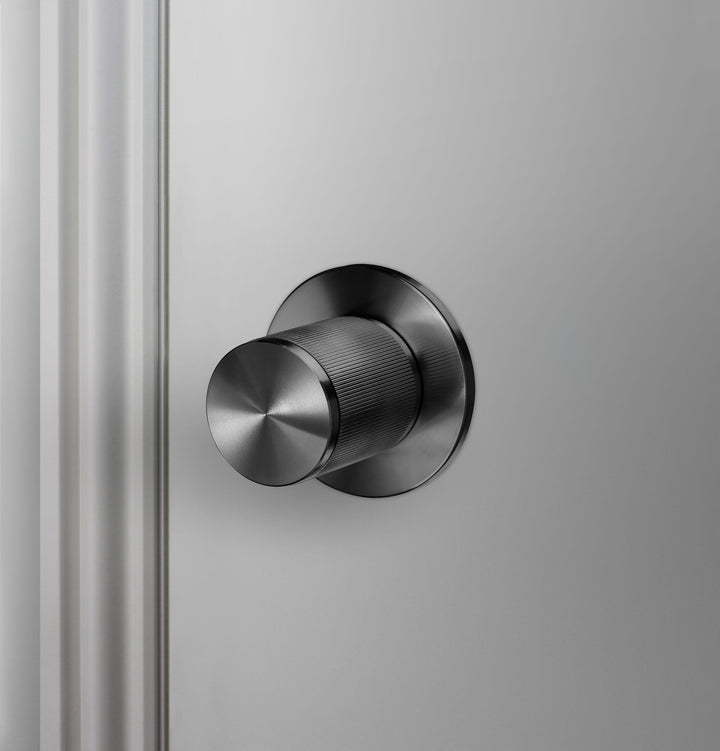 Buster + Punch Door Knob Set of 2, Linear Design, PASSAGE TYPE Door Hardware Buster + Punch