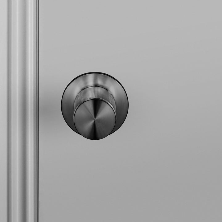 Buster + Punch Door Knob Set of 2, Linear Design, PASSAGE TYPE Door Hardware Buster + Punch