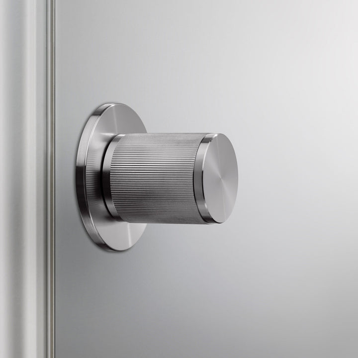 Buster + Punch Door Knob Set of 2, Linear Design, PASSAGE TYPE Door Hardware Buster + Punch