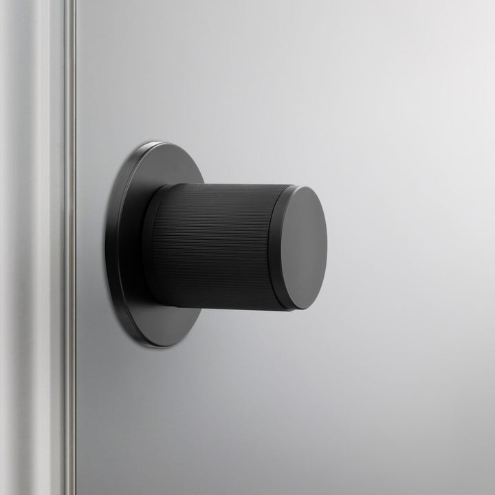 Buster + Punch Conventional Door Handle, Linear Design - PASSAGE TYPE Door Hardware Buster + Punch