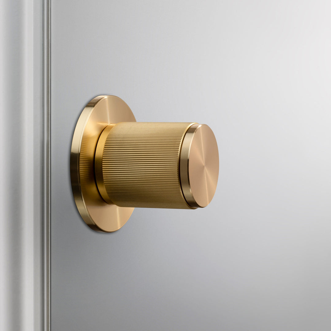 Buster + Punch Door Knob Set of 2, Linear Design, PASSAGE TYPE Door Hardware Buster + Punch