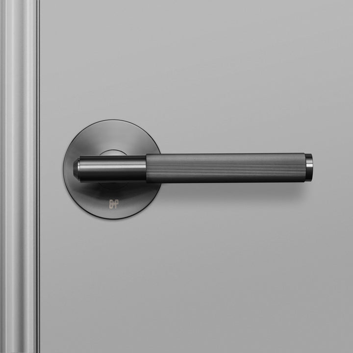 Buster + Punch Conventional Door Handle, Linear Design - PRIVACY TYPE Door Hardware Buster + Punch