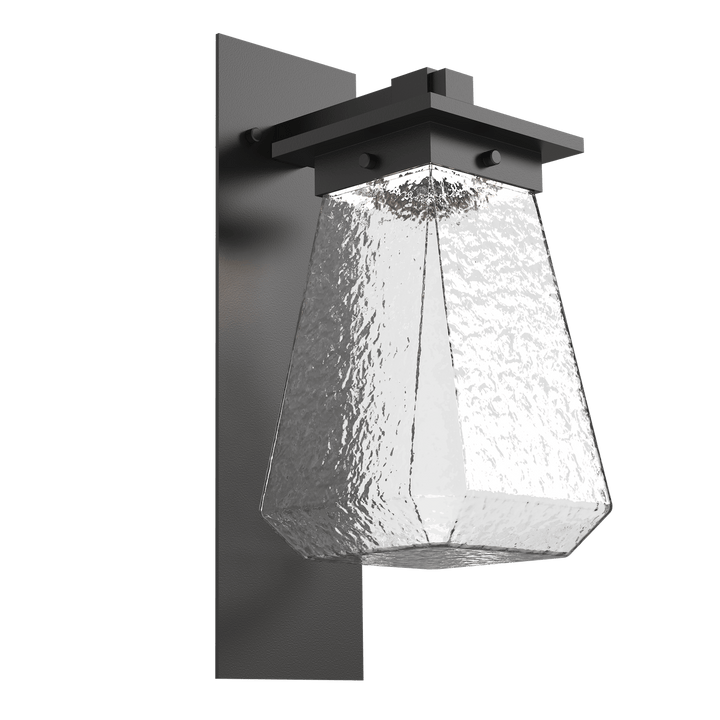 Hammerton Studio Beacon Outdoor Arm Sconce Outdoor Wall Lights Hammerton Studio Argento Grey (Outdoor) Integrated LED