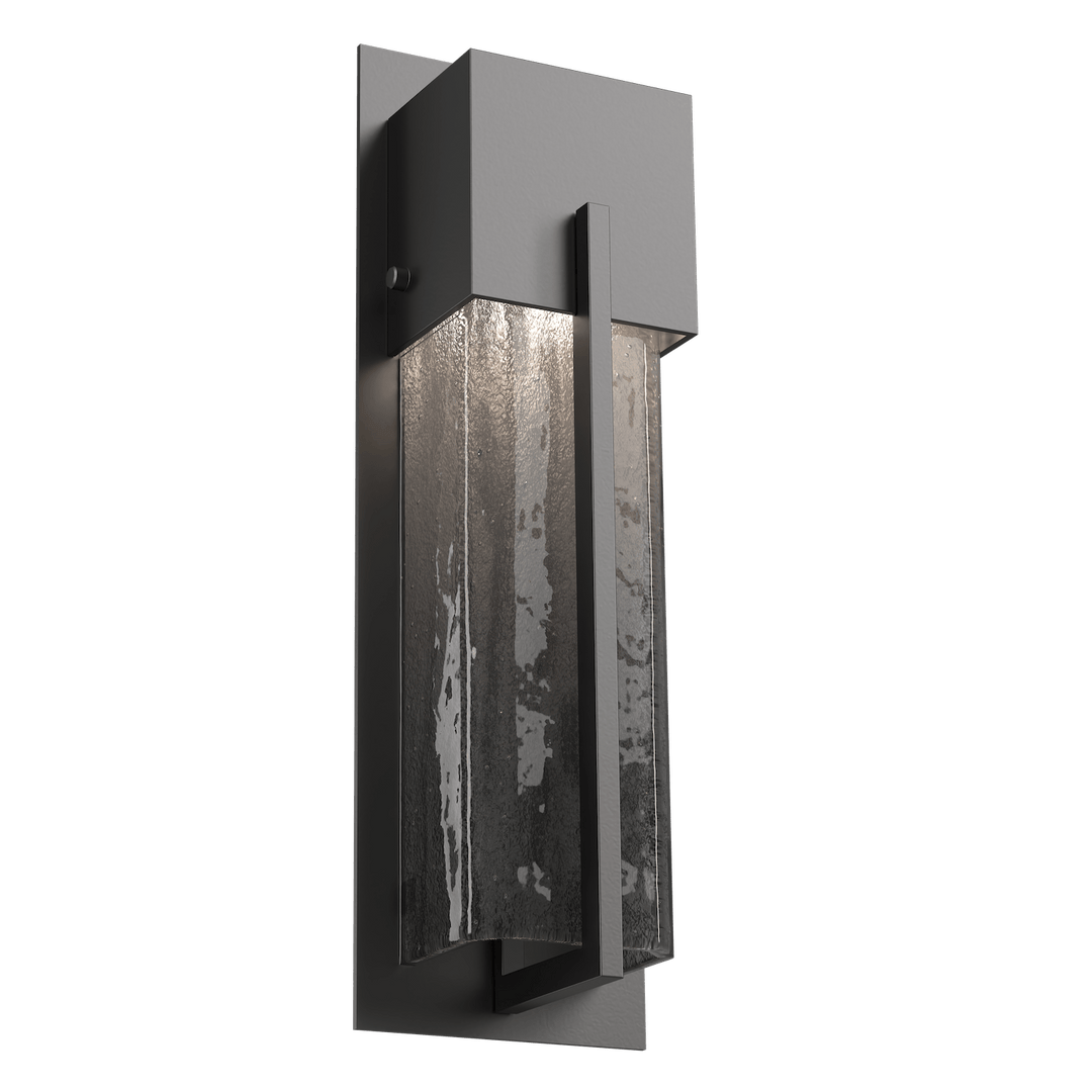 Hammerton Studio Square Outdoor Cover LED Sconce Outdoor Wall Lights Hammerton Studio 16 Argento Grey (Outdoor) Smoke Granite