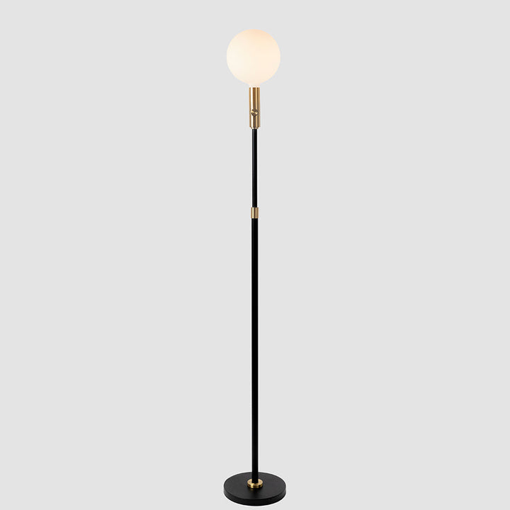 Tala Poise Adjustable Floor Lamp + Sphere V Floor Lamps Tala Brass