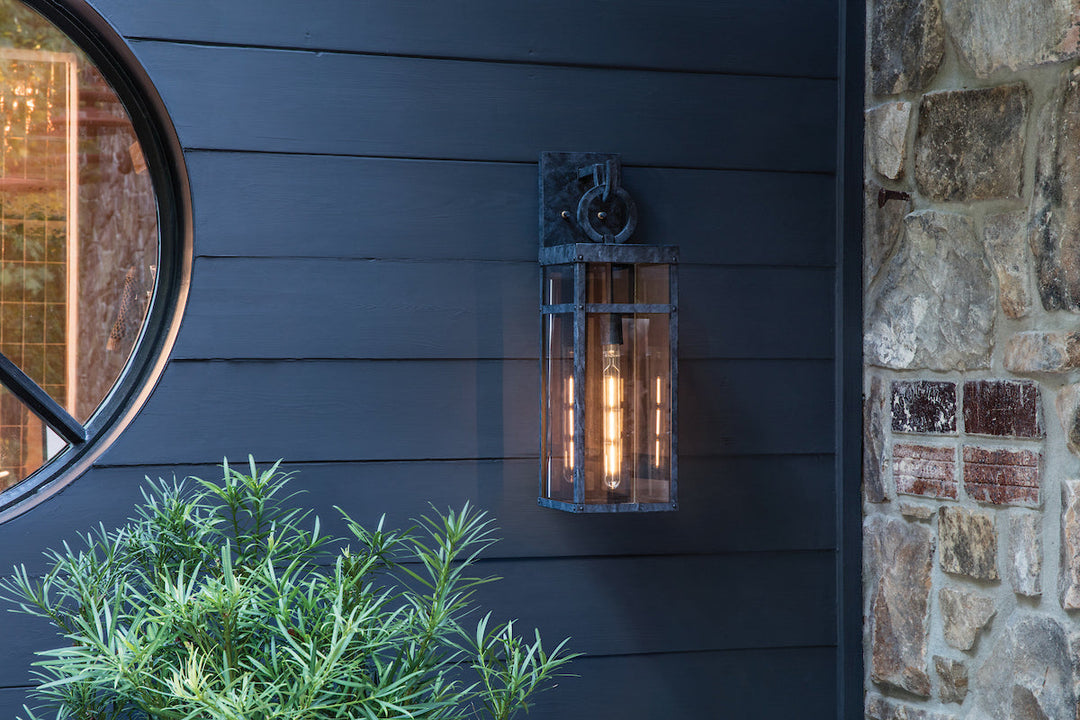 OUTDOOR PORTER Wall Mount Lantern Outdoor Wall Lights Hinkley