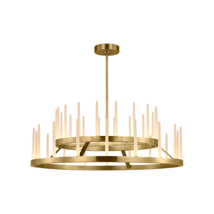 Tech Lighting Sagrada 36 Two-Tier Chandelier from the Visual Comfort Modern Collection