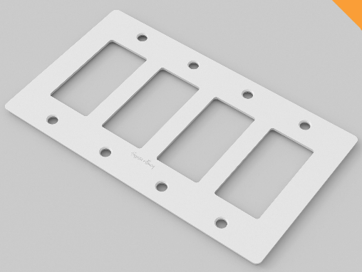 Buster + Punch Wall Plates | With Logo Wall Plates Buster + Punch