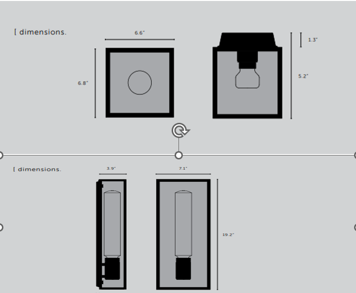 Buster + Punch Caged Wet / Wall Outdoor Wall Lights Buster + Punch