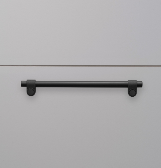 Buster + Punch Pull Bar / Cast Cabinet Hardware Buster + Punch Medium Welders Black