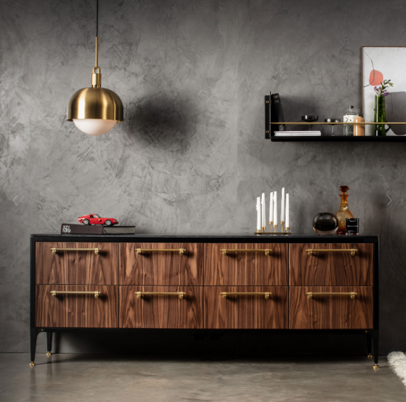 Buster + Punch Pull Bar / Cast Cabinet Hardware Buster + Punch