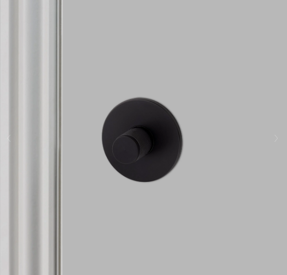 Buster + Punch Thumbturn Lock / Cross Door Hardware Buster + Punch Black