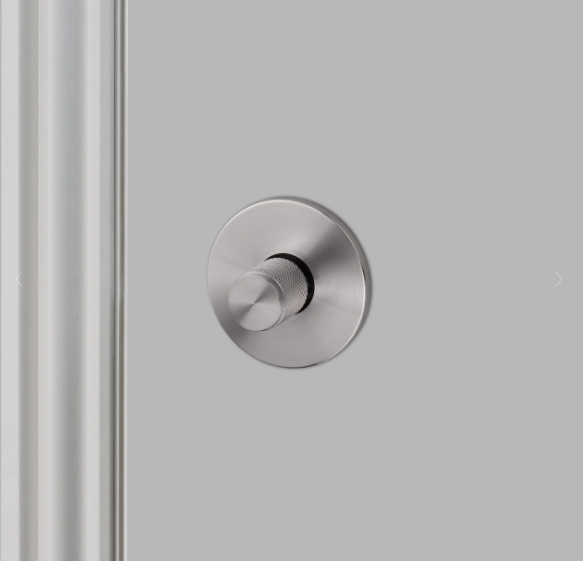Buster + Punch Thumbturn Lock / Cross Door Hardware Buster + Punch Steel