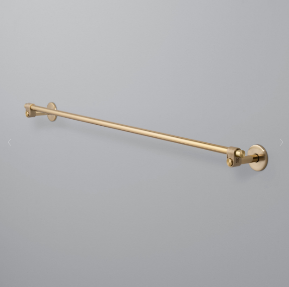 Buster + Punch Towel Rail / Cast Bath Hardware Buster + Punch Large Brass