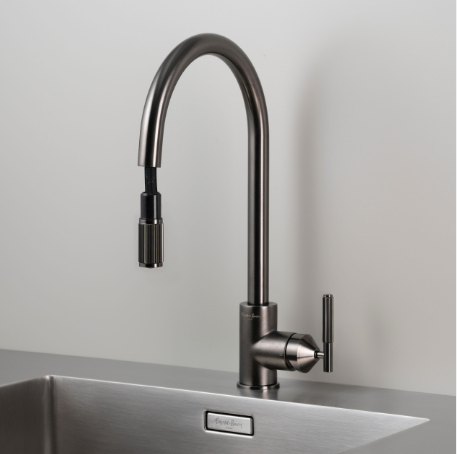 Buster + Punch Kitchen Faucet | Pull Out Mixer | Linear