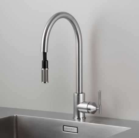 Buster + Punch Kitchen Faucet | Pull Out Mixer | Linear