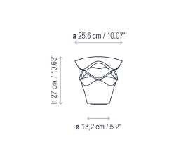 Bover CORNET Outdoor Bollard Landscape Lighting Bover B/27