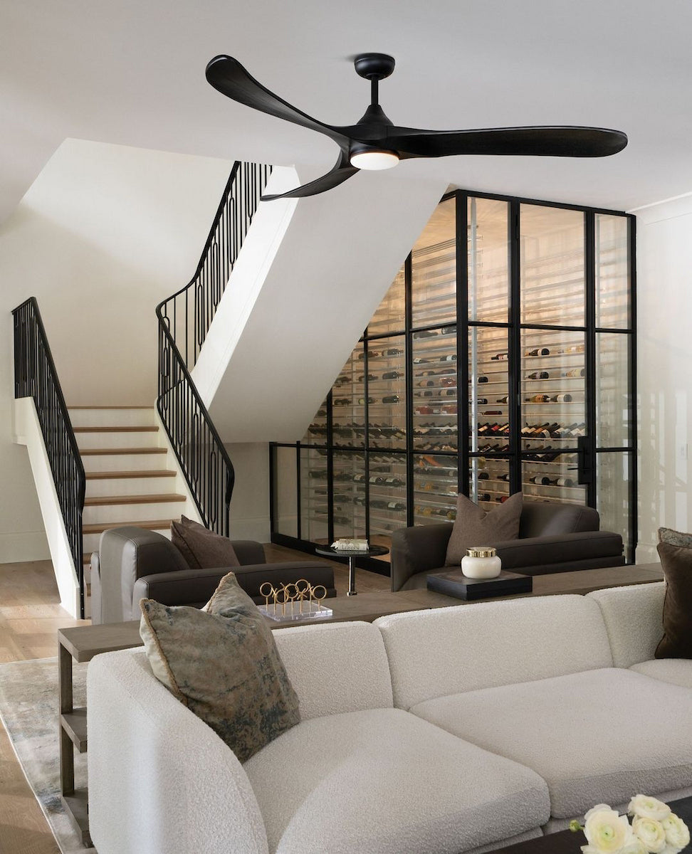 Hinkley Swell Flush Fan Outdoor Ceiling Fans Hinkley
