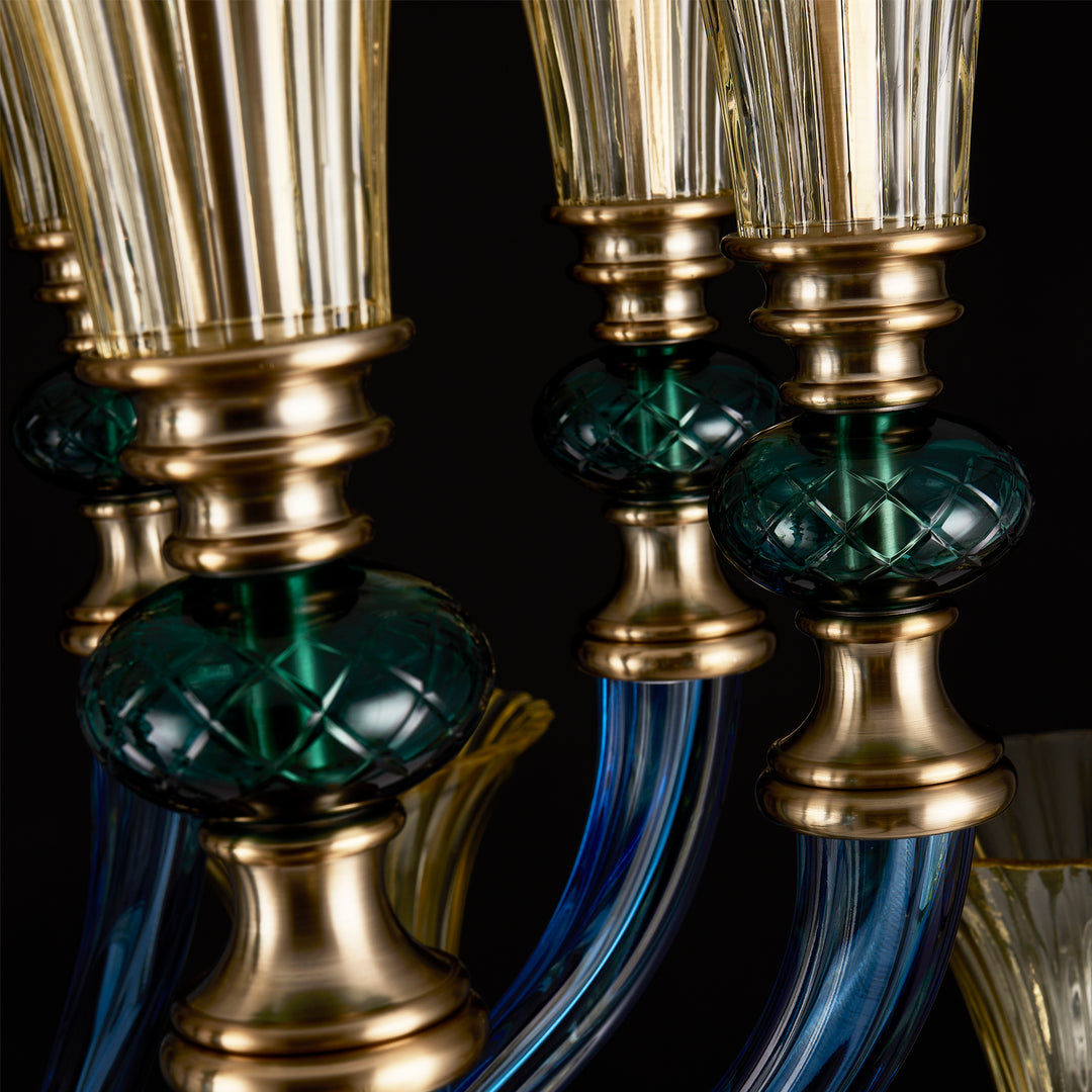 Allegri Tinta 2-Tier Chandelier