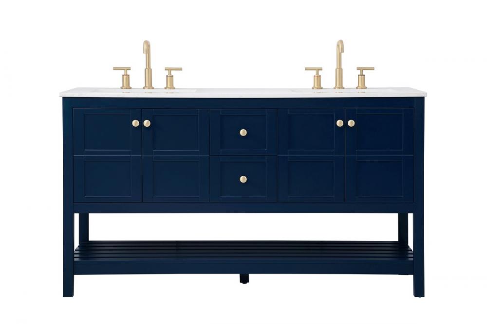 Elegant Theo Bathroom Vanity - Double Sink