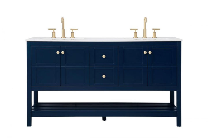 Elegant Theo Bathroom Vanity - Double Sink