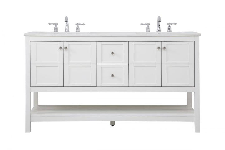 Elegant Theo Bathroom Vanity - Double Sink