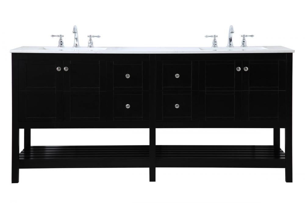 Elegant Theo Bathroom Vanity - Double Sink